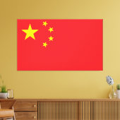 Vlag van China Canvas Afdruk (Insitu (Woonkamer))