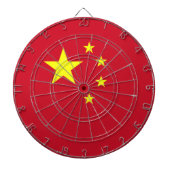Vlag van China Dartbord (Voorkant)