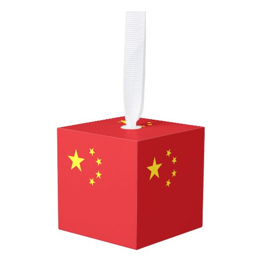 Vlag van China Decoratie (Voorkant hoekig)