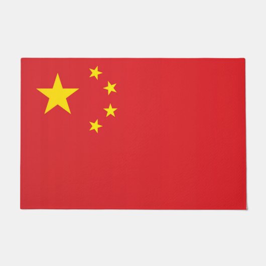 Vlag van China Deurmat (Voorkant)