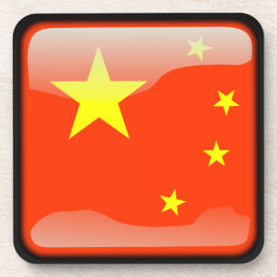 Vlag van China Drankjes Onderzetter