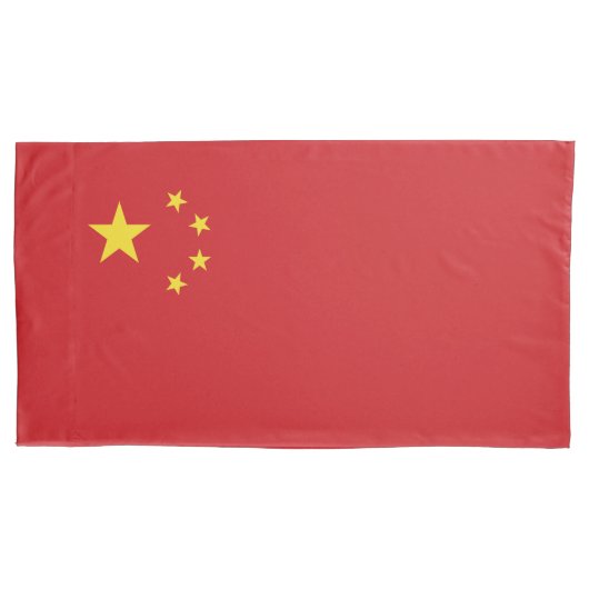 Vlag van China Kussensloop (Voorkant)