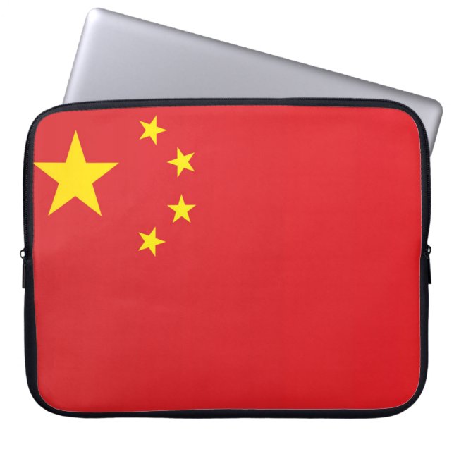 Vlag van China Laptop Sleeve (Voorkant)