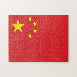 Vlag van China Legpuzzel