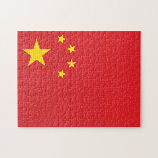 Vlag van China Legpuzzel (Horizontaal)