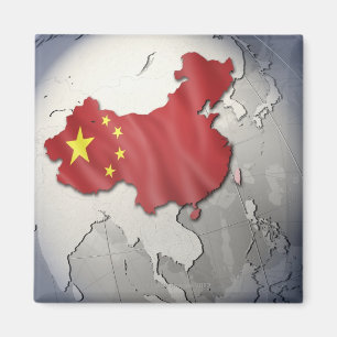 Vlag van China Magneet