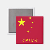 Vlag van China Magneet (Voorkant / Achterkant)
