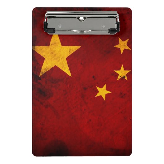 Vlag van China Mini Klembord (Voorkant)