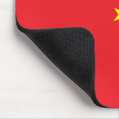 Vlag van China Muismat (Hoek)