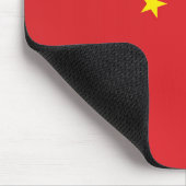 Vlag van China Muismat (Hoek)
