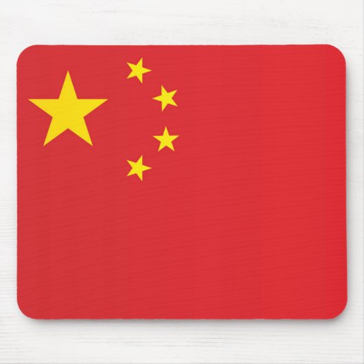 Vlag van China Muismat (Voorkant)