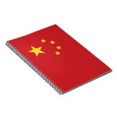 Vlag van China Notitieboek (Rechterzijde)