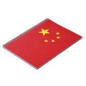 Vlag van China Notitieboek (Linkerzijde)