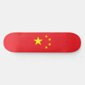 Vlag van China Persoonlijk Skateboard (Horizontaal)