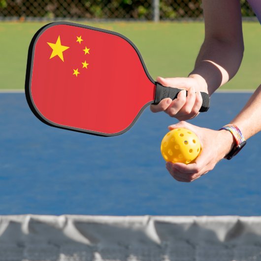 Vlag van China Pickleball Paddle (Insitu)