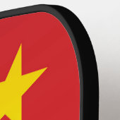 Vlag van China Pickleball Paddle (Links Detail)