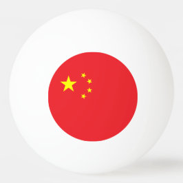 Vlag van China Pingpongbal