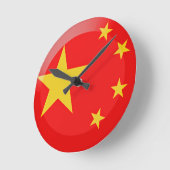 Vlag van China Ronde Klok (Hoek)
