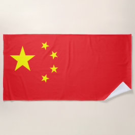 Vlag van China Strandlaken