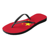 Vlag van China Teenslippers (Schuin)