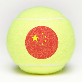 Vlag van China Tennisballen