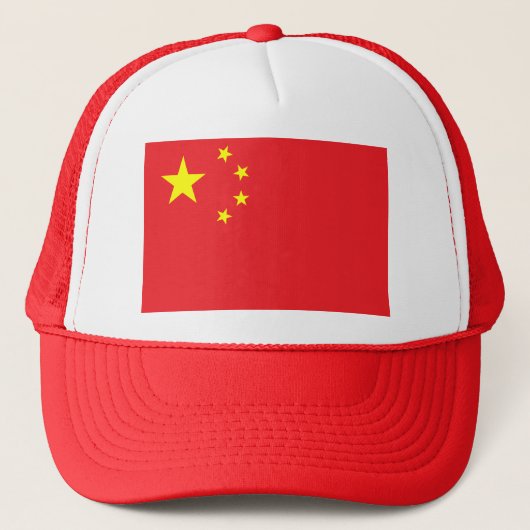 Vlag van China Trucker Pet (Voorkant)