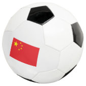 Vlag van China Voetbal (Drie kwart)
