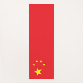 Vlag van China Yogamat