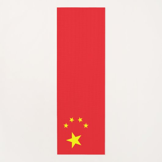 Vlag van China Yogamat (Voorkant)