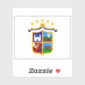 Vlag van Chitré, Panama Sticker (Vel)