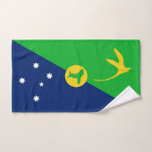 Vlag van Christmaseiland Bad Handdoek (Handdoek)