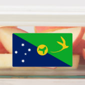 Vlag van Christmaseiland Labels (Aangebracht)