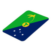 Vlag van Christmaseiland Magneet (Linkerzijde)