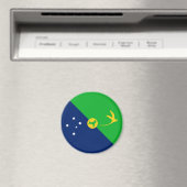 Vlag van Christmaseiland Magneet (Insitu (Vaatwasser))
