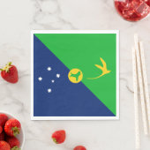 Vlag van Christmaseiland Servet (Insitu)