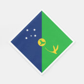 Vlag van Christmaseiland Servet (Hoek)