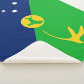 Vlag van Christmaseiland Sherpa Deken (3/4)