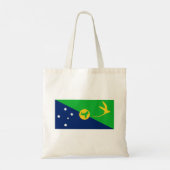 Vlag van Christmaseiland Tote Bag (Achterkant)