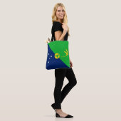 Vlag van Christmaseiland Tote Bag (Op model)