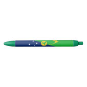Vlag van Christmaseiland Zwarte Inkt Pen (Voorkant)