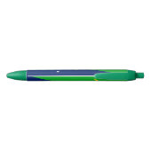 Vlag van Christmaseiland Zwarte Inkt Pen (Achterkant)