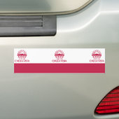 Vlag van Chula Vista (Californië) Bumpersticker (Op auto)