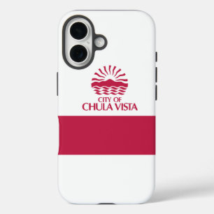 Vlag van Chula Vista, Californië iPhone 16 Hoesje