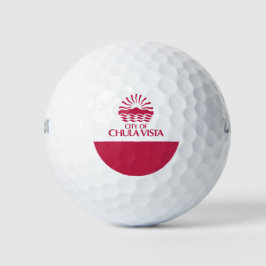Vlag van Chula Vista (Californië) Golfballen