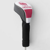 Vlag van Chula Vista, Californië Golfheadcover (Schuin)