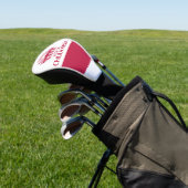Vlag van Chula Vista, Californië Golfheadcover (Insitu)