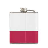 Vlag van Chula Vista, Californië Heupfles (Achterkant)