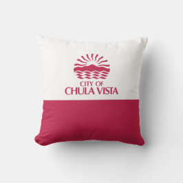 Vlag van Chula Vista (Californië) Kussen