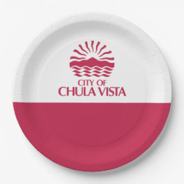 Vlag van Chula Vista (Californië) Papieren Bordje