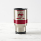 Vlag van Chula Vista, Californië Reisbeker (Center)